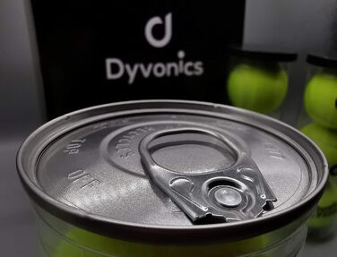 М'ячі для падел-тенісу Dyvonics (3 шт., жовті)