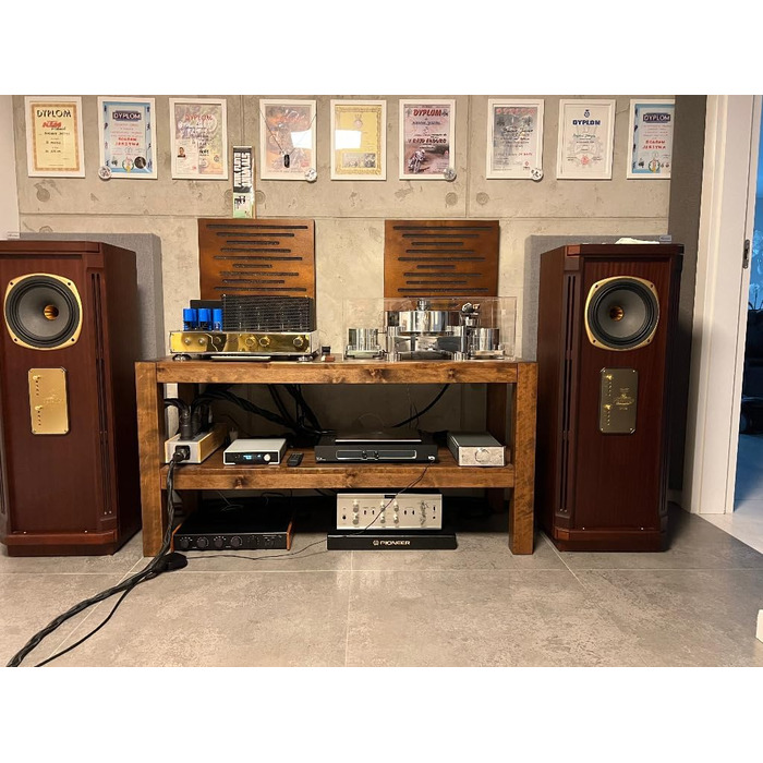 Акустичні панелі з натурального дерева Bluetone Acoustic WaveFuser Wood, 50x50 см, світлий дуб