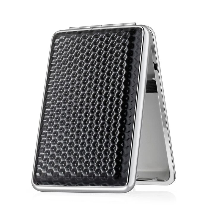 Чохол для сигарет з PU шкіри на 14 сигарет: чорний, срібний, червоний, синій. Металевий чохол для сигарет для чоловіків та жінок з подарунковою коробкою