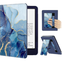 Чохол Fintie для Kindle Paperwhite 12-го покоління (2024/2025) з підставкою, петлею та авто-сном, Ozean Marmor