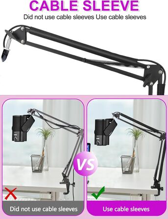 Тримач для мікрофону YOUSHARES для Rode NT-USB+, NT-USB MINI, PodMic, PodMic USB, NT1, XCM-50 - професійний стійкий кріплення для подкастів, домашньої студії та геймінгу