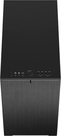 Корпус для ПК Fractal Design Define 7 Nano Black - Mini ITX, тиха система, скло, чорний
