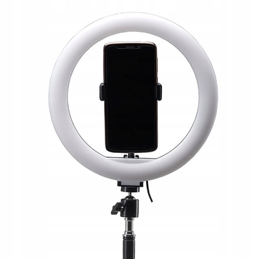 Кільцева лампа для макіяжу LED Ring Light зі штативом та тримачем для телефону