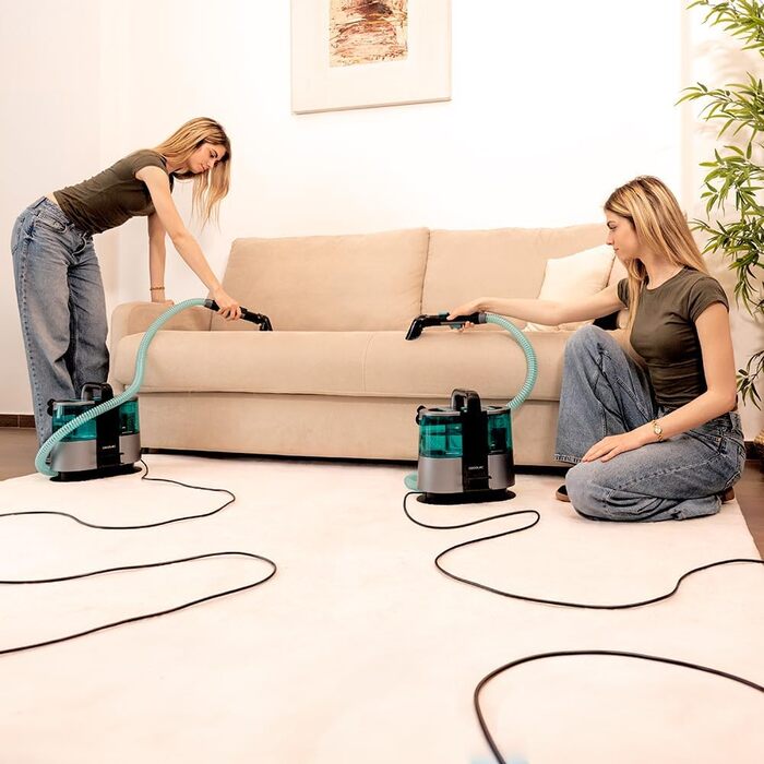 Пилосог Cecotec Conga 1700W 3-в-1 для чищення килимів та м'яких меблів, резервуари 1600/950 мл, радіус 9м