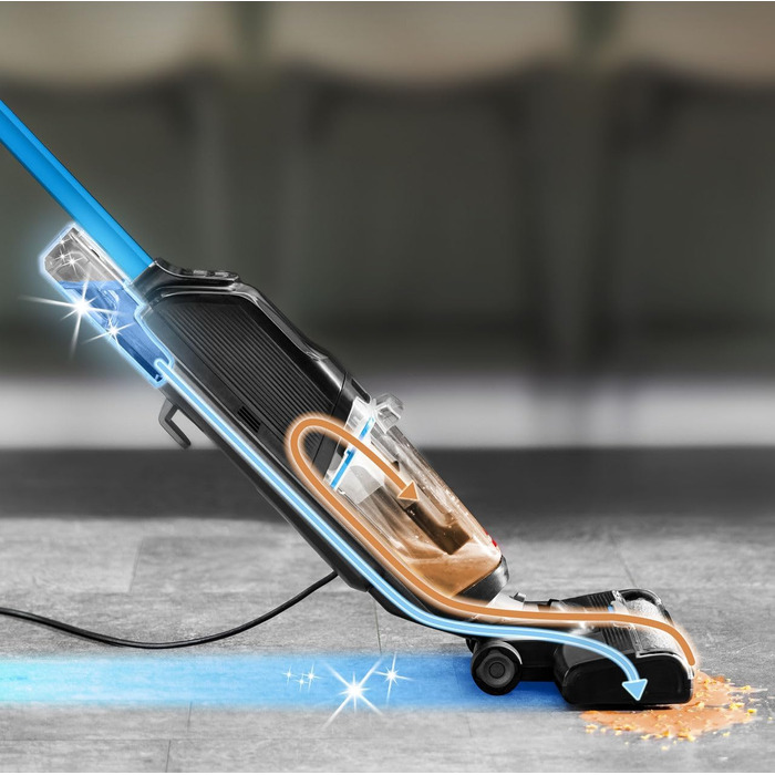 Вертикальний пилосос для вологого та сухого прибирання Bissell CrossWave HF2 (3845N), з кабелем