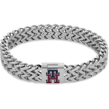 Браслет Tommy Hilfiger чоловічий сріблястий з нержавіючої сталі, 19 см (2790462)