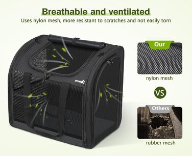 Рюкзак для собак та котів Pecute: переноска для 2 котів або 1 собаки, сірий