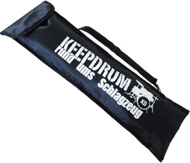 Підставка для нот Keepdrum, срібна з сумкою, металік