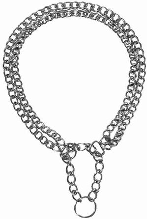 Нашийник для собак TRIXIE Zug-Stopp, XL, 65 см, хром, для великих собак