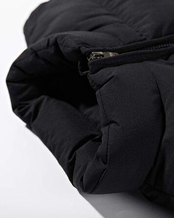 Чоловіча степкова жилетка з блискавкою, кишені, підкладка з кишенею на липучці, розмір M, чорний колір