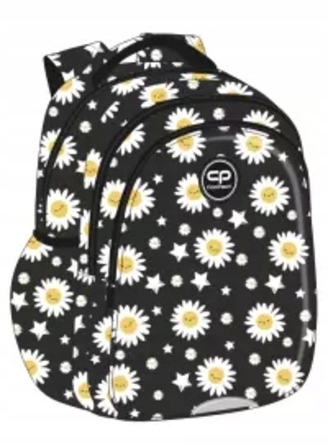 Багатофункціональний шкільний рюкзак CoolPack (білий, чорний), 19 л
