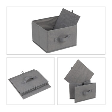 Relaxdays Bath caddy with 3 baskets