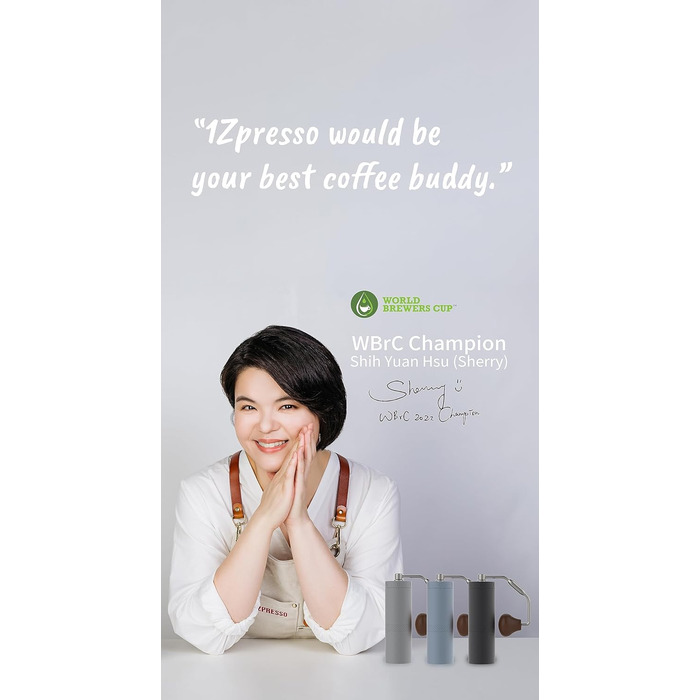 Кавомолка ручна 1Zpresso X-Ultra, чорна, з металевим корпусом, сталевий монтаж, конічні жорна, регулювання, магнітний замок