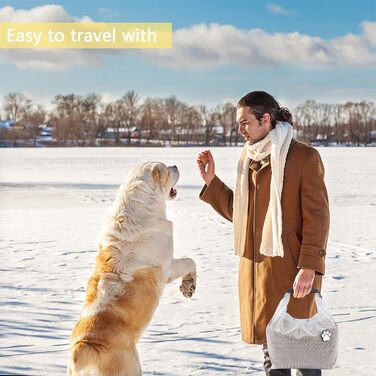 Набір для переноски корму для собак, 2 шт., водонепроникний, до 10 кг. Ідеально для подорожей, кемпінгу та перетримки собак