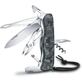 Мультитул Victorinox Skipper W: Швейцарський ніж з 18 функціями, з фіксатором та серрейний клинок