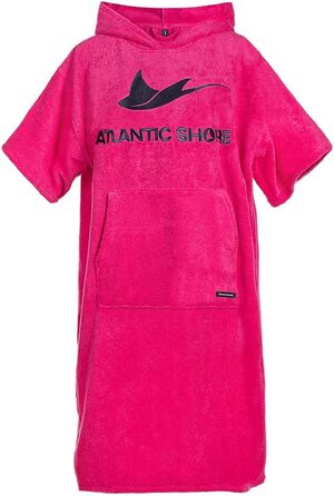Пончо для серфінгу ATLANTIC SHORE з капюшоном, 100% бавовна, універсальне, для дорослих