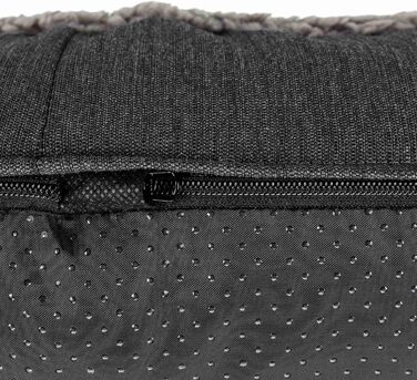 Ортопедична подушка для собак TRIXIE 'Vital Kissen Bendson', овал, 80 x 55 см, сірий колір