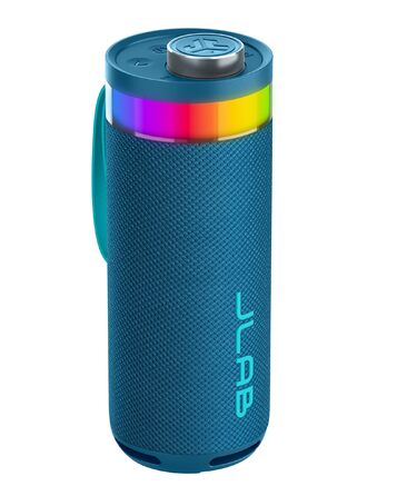 JLab Go Party: Портативна Bluetooth колонка з RGB підсвіткою, 16+ годин роботи, IP56 (Синій)