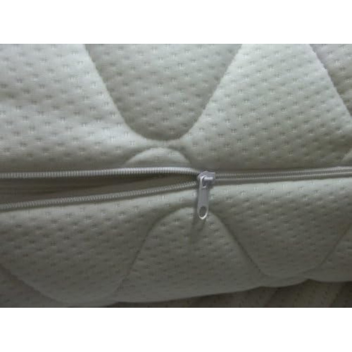 Mattress cover 180 x 200 cm. Quilted mattress protector with zipper. Various thicknesses (180 x 200 x 4 cm)