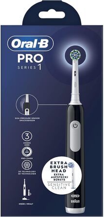 Електрична зубна щітка Oral-B Pro Series 1 Black – оригінальна якість