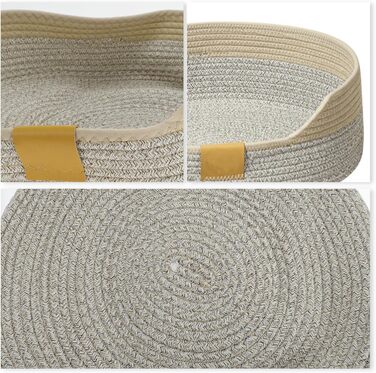 Тканинне ліжко для котів, 40 см, складаний кошик-гніздо, дихаюче ліжко для тварин, стійке до подряпин, універсальне ліжечко для кошенят (S, сірий хакі)