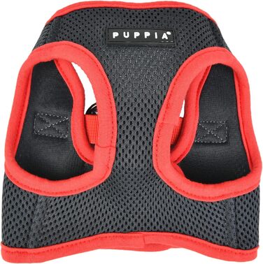 Шлейка для собак Puppia Soft Vest B II Wein XL, сіра, 110 г