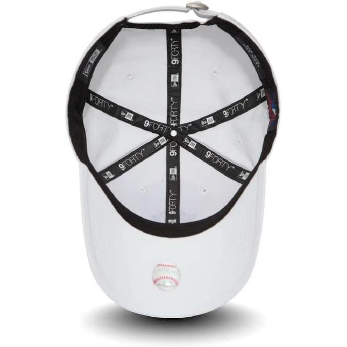 Кепка New Era 9Forty MLB для дітей (Янкіз, біла, регульована, 4 роки)