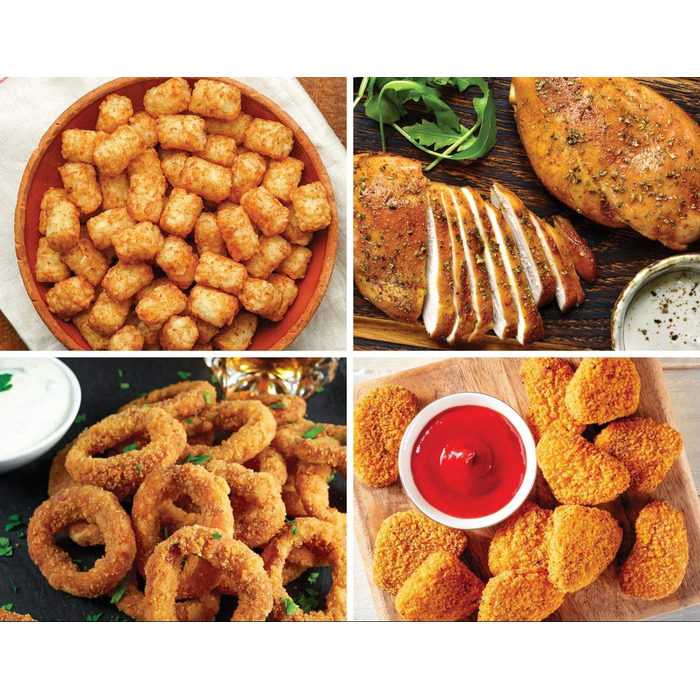 Аерофритюрниця Ninja Max Pro AF180EU, 6.2 л, 6 програм