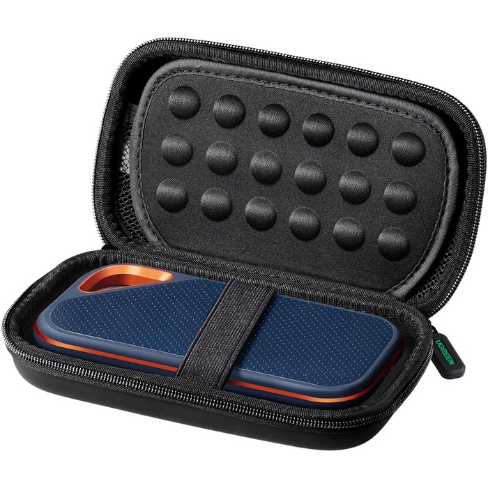 Чохол UGREEN для SSD/HDD 2.5' з органайзером для кабелів, Powerbank та USB-накопичувачів