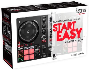 DJ контролер Hercules DJControl Inpulse 200 MK2 – ідеальний для навчання міксування