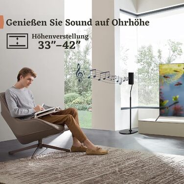 Регульована за висотою підставка для колонок Bose з кріпленням Slideconnect, для Bose Surround 700, OmniJewel Lifestyle 650, CineMate GS Series II