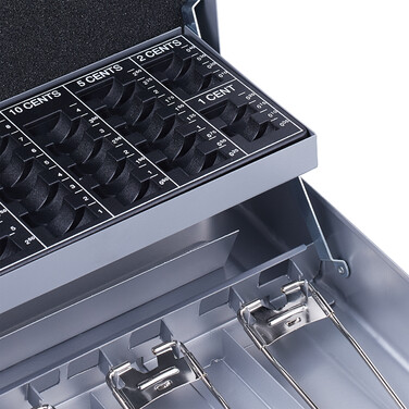 Relaxdays Combination Lock Cash Box - Euro