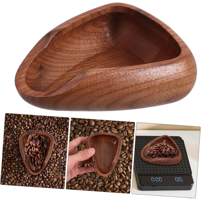 Cabilock Measuring Cup for Coffee Beans, Measuring Cup for Coffee Cherries, Coffee Beans, Coffee Measuring Cup for Coffee Beans, Bean Storage Plate, Small Bean Plate