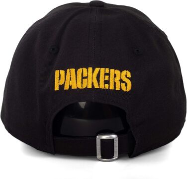 Кепки New Era - Бейсболки MLB NBA NFL - Лімітовані дизайни: Yankees, Lakers, Bulls, Raiders, Chiefs, Dodgers, Seahawks, Sox, 49ers, Green Bay Packers (Чорний V3)