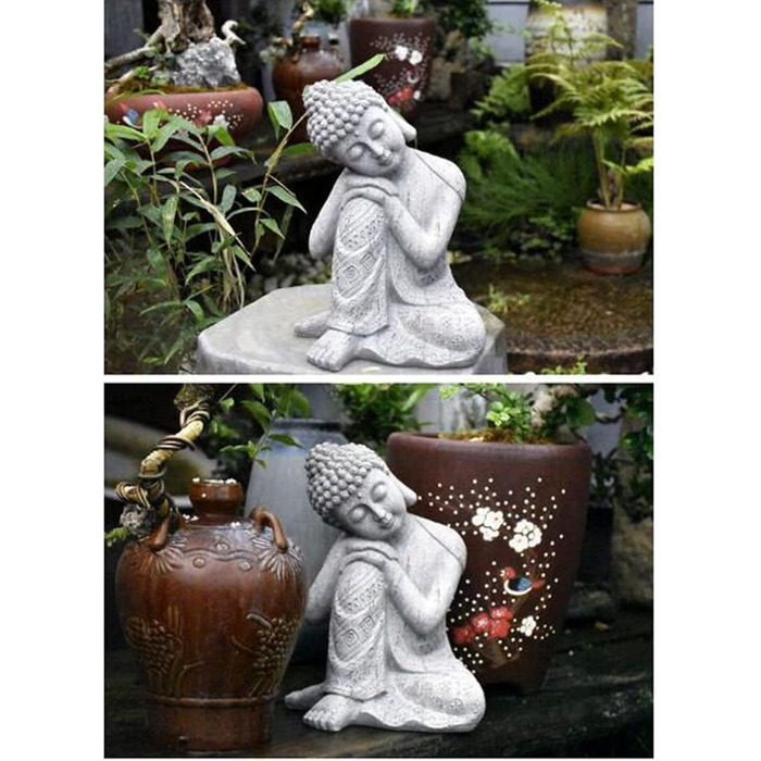 MagiDeal Sleeping Buddha Statue Home Decoration Sculpture Gift, Bring and