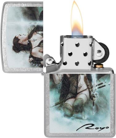 Запальничка Zippo Street Chrome Luis Royo, кишенькова, оригінал