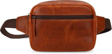 Чоловіча шкіряна поясна сумка TheAntiq, 20,3 x 12,7 x 7,6 см (8 x 5 x 3 дюйми), зелена, з регульованим ремінцем, для подорожей та повсякденного використання