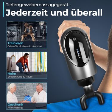 Масажер для м'язів IQTouch PRO: масажна пістолета для розслаблення м'язів | Масажна пістолета