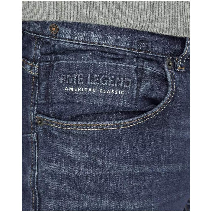 Чоловічі джинси PME Legend Nightflight 38W/32L, сині, класичний крій