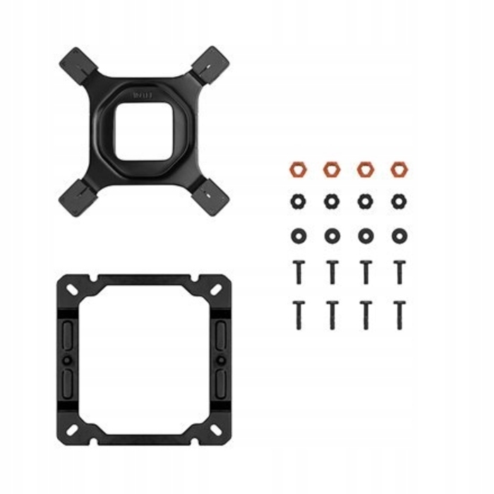 Кулер для процесора Deepcool AK400 Zero Dark Plus, активне охолодження, чорний, TDP 220 Вт