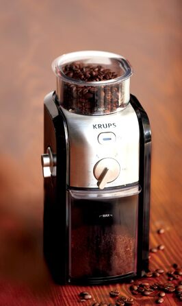 Кавомолка жорнова Krups Expert GVX231, електрична, для кави