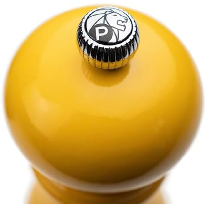 PEUGEOT - Pfeffermühle Paris u'Select 22 cm - ParisRama - 6 pre-set grind settings - Made from PEFC-certified wood - French know-how - Lacquered in saffron yellow