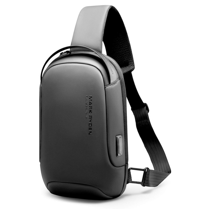 Водонепроникна сумка-слінг Mark Ryden Crossbody проти крадіжок для чоловіків та жінок, сумка через плече для подорожей з відділенням для iPad 9.7