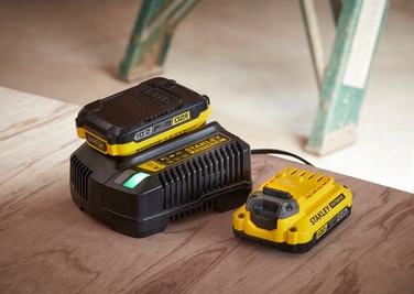 Ударний дриль-шурупокрут Stanley FatMax v20 SFMCD721M2K 18V (2x 4.0Аг) у кейсі