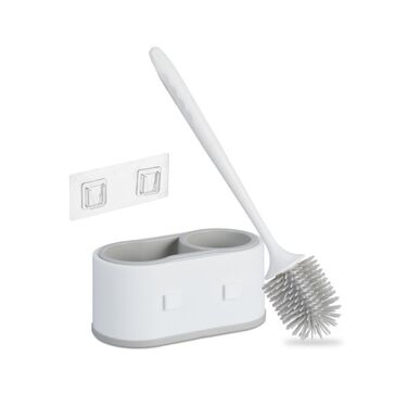 Relaxdays Toilet Brush with Wall Holder