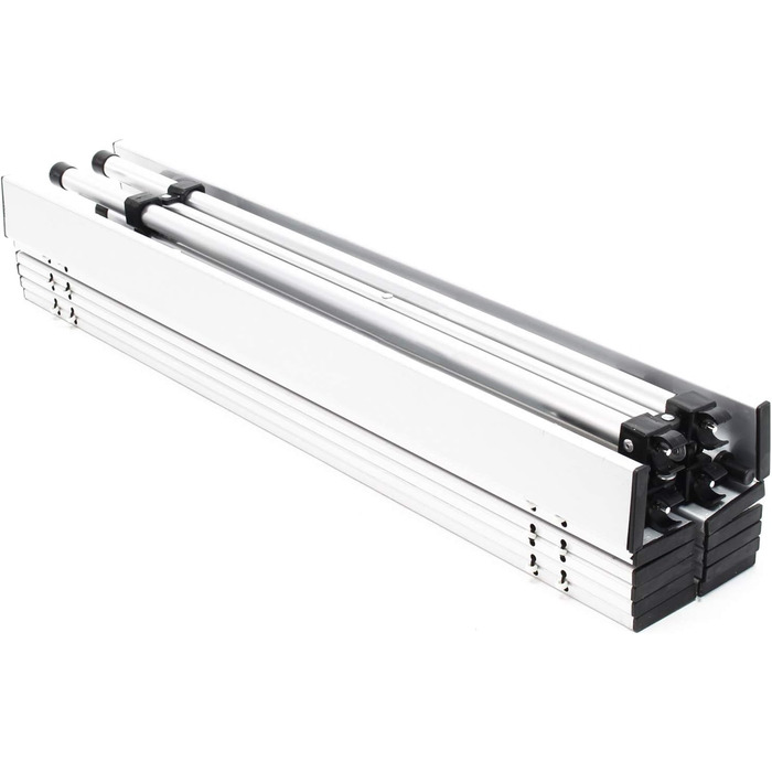 Складний кемпінговий стіл Wiltec 70x69 см з алюмінієвою рамою та сумкою для транспортування. Садовий стіл для пікніка