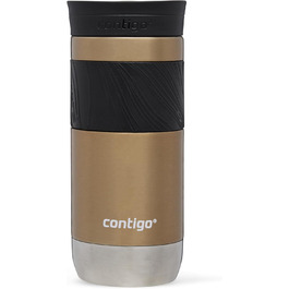 Contigo Byron 2.0 Stainless Steel Thermobecher - Leakproof Travel Coffee Mug, 16oz, BPA-Free, Keeps Drinks Hot for 6 Hours