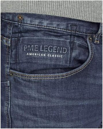 Чоловічі джинси PME Legend Nightflight 38W/32L, сині, класичний крій
