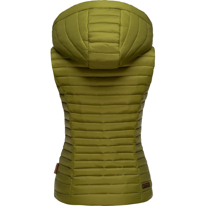 Жіноча перехідна куртка Navahoo - легка степкова жилетка з відстібною капюшоном Shadaa - 3XL (XS, Оливковий)