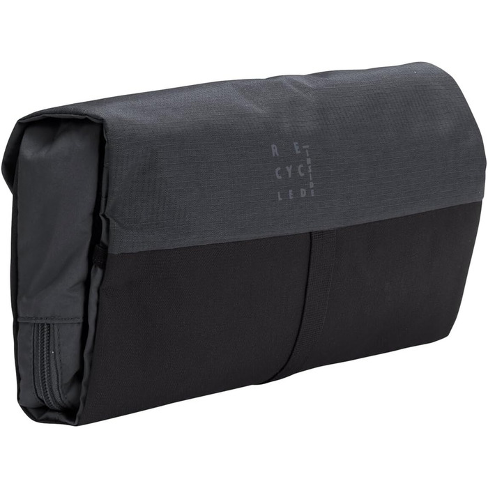 Kulturbeutel VAUDE WegaWrap: Косметичка з дзеркалом, тримачем для зубної щітки та гачком для підвішування, водонепроникна, чорна